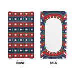 Scandinavian Christmas Pattern Print Changing Pad Cover