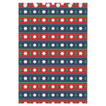 Scandinavian Christmas Pattern Print Curtain