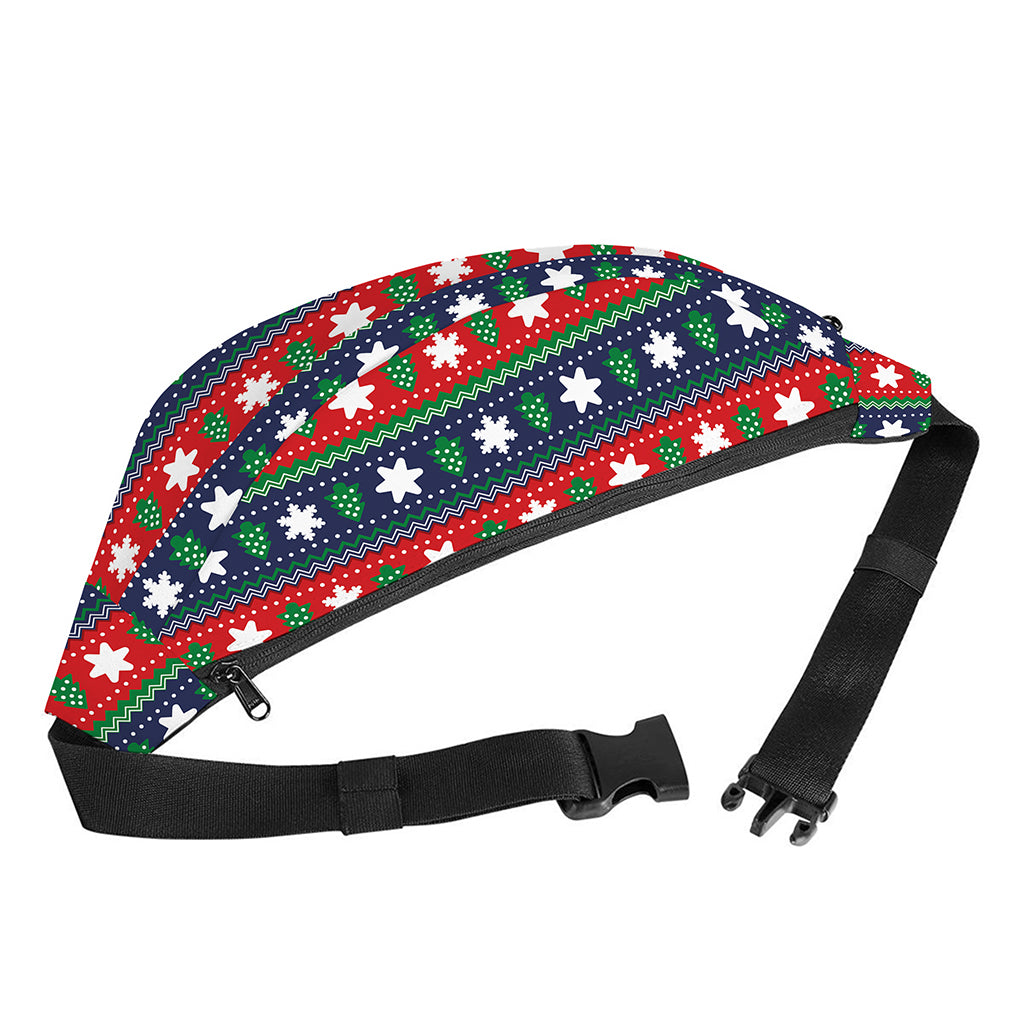 Scandinavian Christmas Pattern Print Fanny Pack