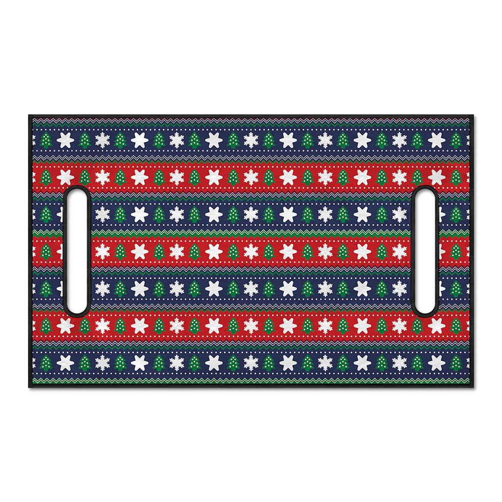 Scandinavian Christmas Pattern Print Golf Cart Seat Cover