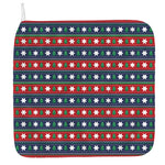 Scandinavian Christmas Pattern Print Hand Towel