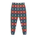 Scandinavian Christmas Pattern Print Jogger Pants