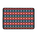 Scandinavian Christmas Pattern Print Kitchen Mat