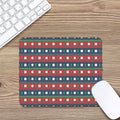 Scandinavian Christmas Pattern Print Mouse Pad