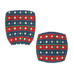 Scandinavian Christmas Pattern Print Office Chair Cover