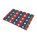 Scandinavian Christmas Pattern Print Pet Cooling Mat Cover