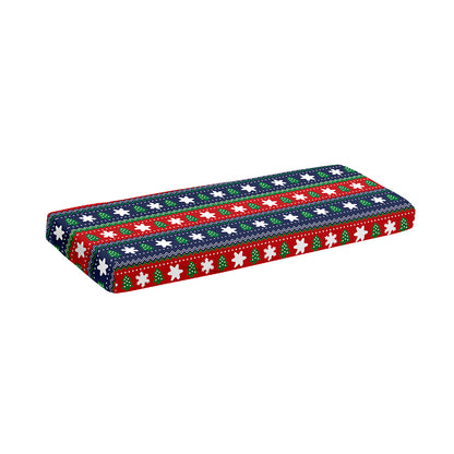 Scandinavian Christmas Pattern Print Piano Keyboard Cover