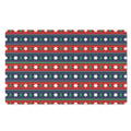Scandinavian Christmas Pattern Print Polyester Doormat