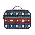 Scandinavian Christmas Pattern Print Portable Lunch Bag