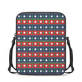 Scandinavian Christmas Pattern Print Rectangular Crossbody Bag