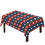 Scandinavian Christmas Pattern Print Tablecloth