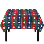 Scandinavian Christmas Pattern Print Tablecloth