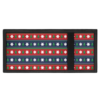 Scandinavian Christmas Pattern Print Trifold Wallet