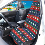Scandinavian Christmas Pattern Print Waterproof Car Seat Cover