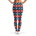 Scandinavian Christmas Pattern Print Women's Leggings