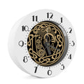 Scandinavian Viking Dragon Print Alarm Clock