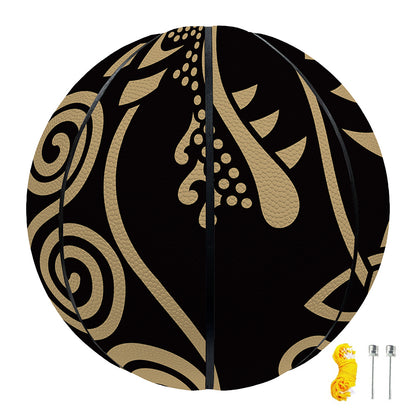 Scandinavian Viking Dragon Print Basketball