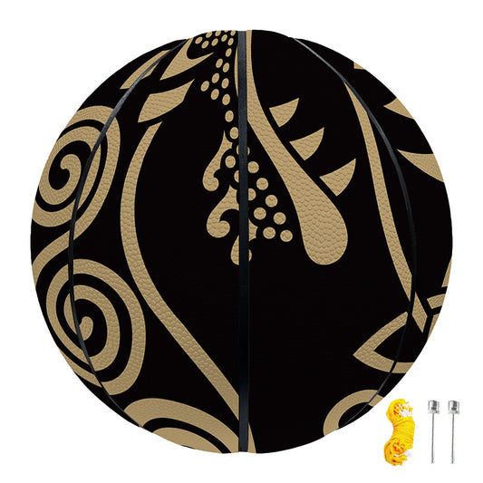 Scandinavian Viking Dragon Print Basketball