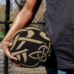 Scandinavian Viking Dragon Print Basketball