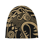 Scandinavian Viking Dragon Print Beanie