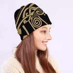 Scandinavian Viking Dragon Print Beanie