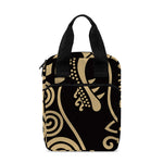 Scandinavian Viking Dragon Print Bible Tote Bag
