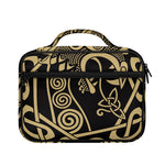 Scandinavian Viking Dragon Print Briefcase Bible Bag