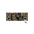 Scandinavian Viking Dragon Print Extended Mouse Pad