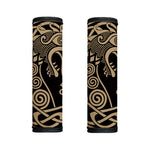Scandinavian Viking Dragon Print Handle Covers