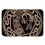 Scandinavian Viking Dragon Print Indoor Door Mat