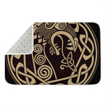 Scandinavian Viking Dragon Print Indoor Door Mat