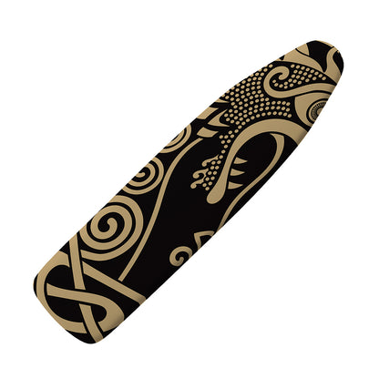 Scandinavian Viking Dragon Print Ironing Board Cover