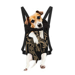 Scandinavian Viking Dragon Print Pet Carrier Backpack