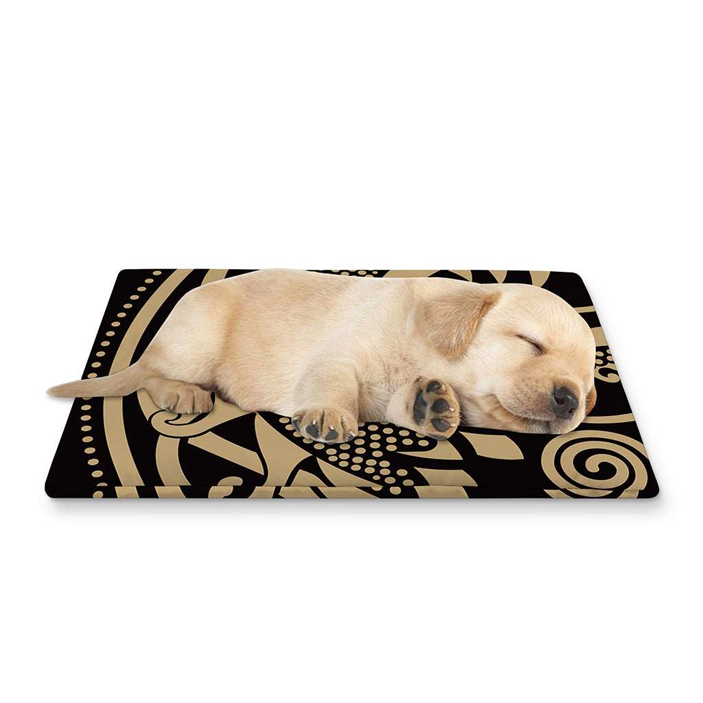 Scandinavian Viking Dragon Print Pet Cooling Mat Cover