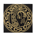 Scandinavian Viking Dragon Print Silk Bandana