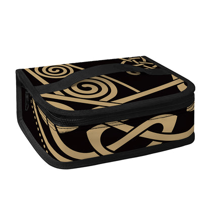 Scandinavian Viking Dragon Print Small Lunch Bag