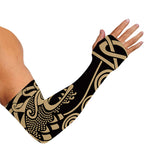 Scandinavian Viking Dragon Print Sun Protection Arm Sleeves