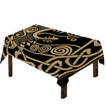 Scandinavian Viking Dragon Print Tablecloth