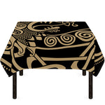 Scandinavian Viking Dragon Print Tablecloth