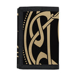 Scandinavian Viking Dragon Print Trifold Wallet