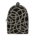 Scandinavian Viking Symbol Print School Backpack