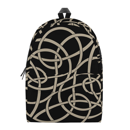 Scandinavian Viking Symbol Print Backpack