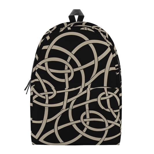 Scandinavian Viking Symbol Print Backpack