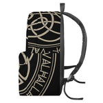 Scandinavian Viking Symbol Print Backpack