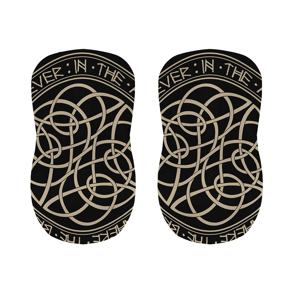 Scandinavian Viking Symbol Print Bar Stool Covers
