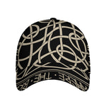 Scandinavian Viking Symbol Print Baseball Cap