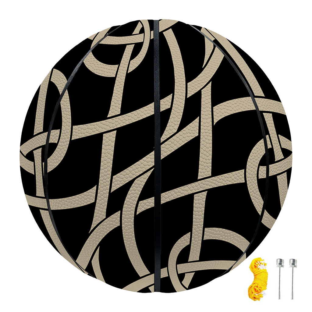 Scandinavian Viking Symbol Print Basketball