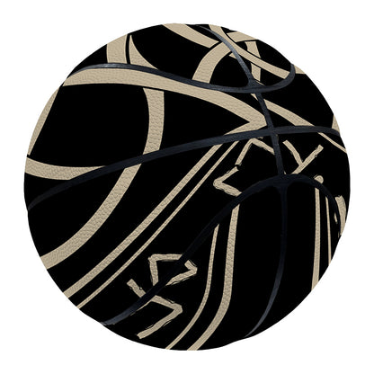 Scandinavian Viking Symbol Print Basketball