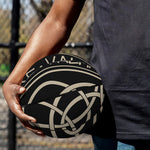 Scandinavian Viking Symbol Print Basketball