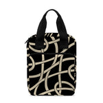 Scandinavian Viking Symbol Print Bible Tote Bag